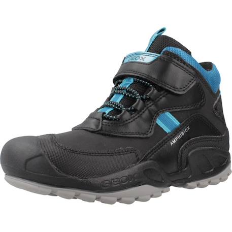 Bottes garçon amphibiox étanches et respirantes Noir+Noir 2 4 - vertbaudet enfant 