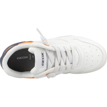 Baskets garçon légères et résistantes pour tous les jours Blanc+Blanc 2+Blanc 3 18 - vertbaudet enfant 