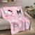 Plaid polaire imprimé, hello kitty reunion Rose 1 - vertbaudet enfant 