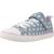 Baskets fille en textile respirantes et légères Blanc+Bleu 10 - vertbaudet enfant 