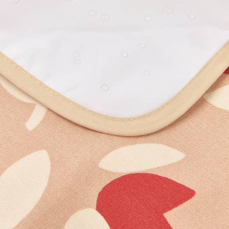 Tapis à langer imperméable hyde park red tulips Rouge 3 - vertbaudet enfant 