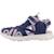 Sandales fille textile légères et respirantes Bleu+Violet 2 - vertbaudet enfant 