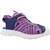 Sandales fille légères à semelle stable pour l'été Bleu+Rose+Violet 17 - vertbaudet enfant 
