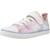 Basket fille modèle j gisli girl Blanc+Bleu+Rose 16 - vertbaudet enfant 