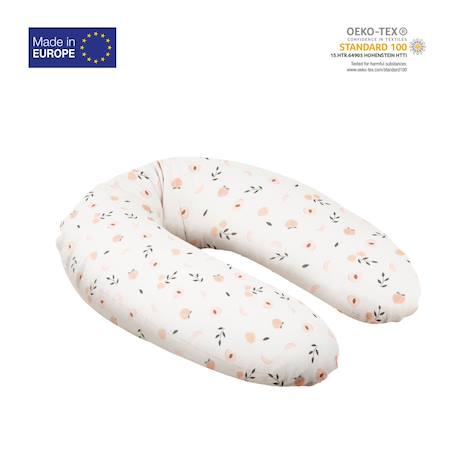 Coussin de grossesse et d'allaitement buddy Cloudy kaki+Pêche 8 - vertbaudet enfant 
