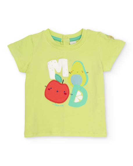 Ensemble en tricot pour nouveau-né avec détails appliqués Vert 2 - vertbaudet enfant 