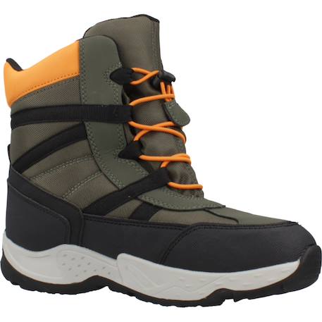 Bottes garçon imperméables amphibiox pour l'hiver Bleu+Vert 11 - vertbaudet enfant 