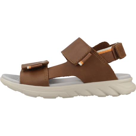 Sandales garçon confortables et durables Marron+Marron 2+Vert 2 - vertbaudet enfant 