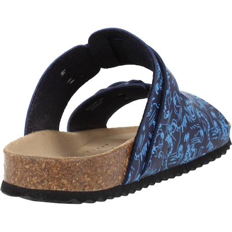 Sandales garçon semelle stable maintien solide Bleu+Vert 3 - vertbaudet enfant 