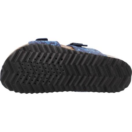 Sandales garçon semelle stable maintien solide Bleu+Vert 6 - vertbaudet enfant 