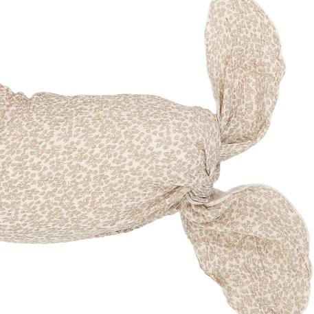 Coussin de maternité en double gaze de coton lavée wabi-sabi Marron, écru 2 - vertbaudet enfant 