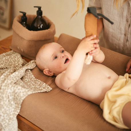 Housse de matelas à langer wabi-sabi Marron 6 - vertbaudet enfant 