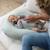 Petit coussin d’allaitement softy Cloudy kaki+Pêche 3 - vertbaudet enfant 
