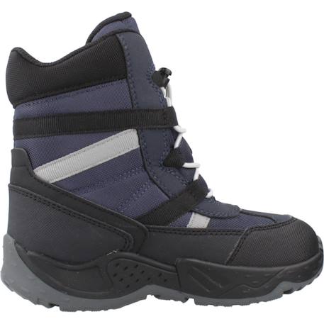 Bottes garçon imperméables amphibiox pour l'hiver Bleu+Vert 1 - vertbaudet enfant 