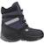 Bottes garçon imperméables amphibiox pour l'hiver Bleu+Vert 1 - vertbaudet enfant 