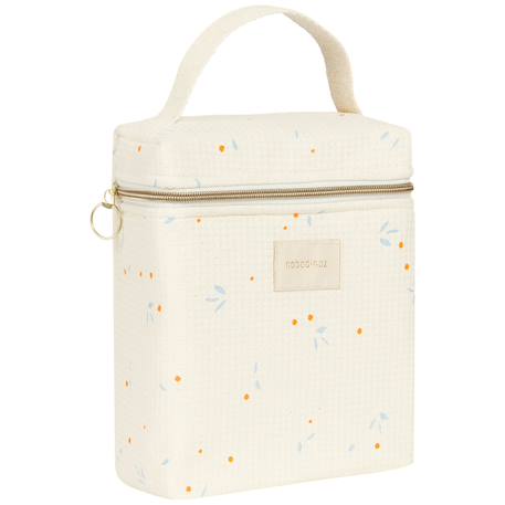 Sac isotherme pour biberon et déjeuner concerto opera Ecru, bleu, orange 2 - vertbaudet enfant 