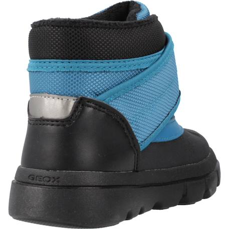 Bottes garçon imperméables amphibiox pour l'hiver Bleu+Jaune 3 - vertbaudet enfant 
