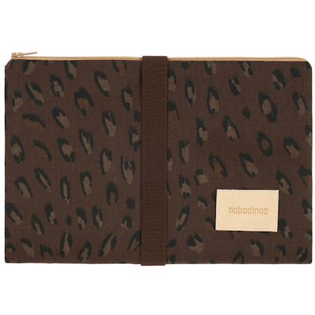 Tapis à langer imperméable hyde park Marron, noir 1 - vertbaudet enfant 