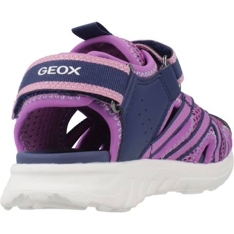 Sandales fille textile légères et respirantes Bleu+Violet 9 - vertbaudet enfant 