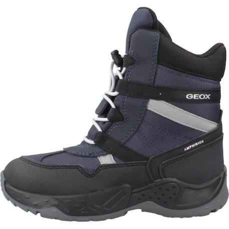 Bottes garçon imperméables amphibiox pour l'hiver Bleu+Vert 2 - vertbaudet enfant 
