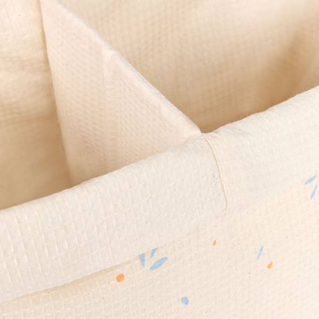 Panier de toilette à deux compartiments Jaune+Naturel+Orange 6 - vertbaudet enfant 