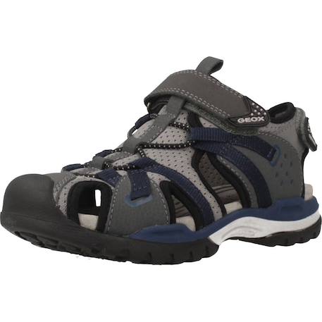 Sandales garçon semelle stable maintien solide Gris 4 - vertbaudet enfant 