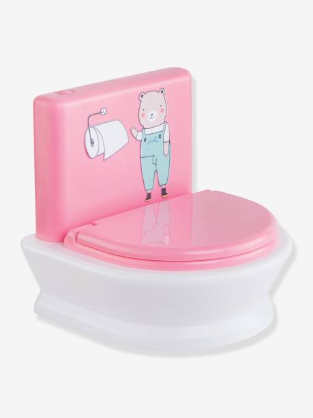 Toilettes interactives COROLLE rose/blanc 1 - vertbaudet enfant 