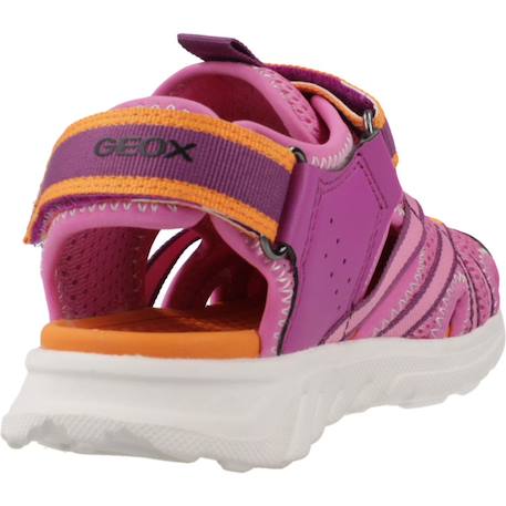 Sandales fille légères à semelle stable pour l'été Bleu+Rose+Violet 9 - vertbaudet enfant 