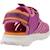 Sandales fille légères à semelle stable pour l'été Bleu+Rose+Violet 9 - vertbaudet enfant 