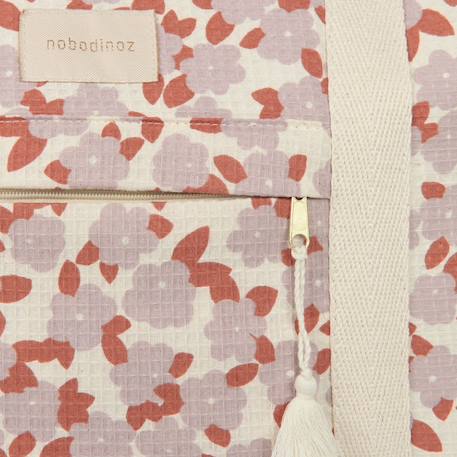 Sac à langer maternité imperméable opera Mauve, rouge+Orange, écru, bleu 4 - vertbaudet enfant 