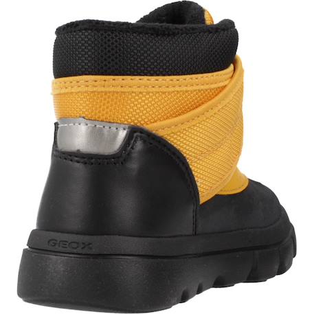 Bottes garçon imperméables amphibiox pour l'hiver Bleu+Jaune 9 - vertbaudet enfant 