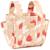 Sac à poussette hyde park red tulips Rouge 3 - vertbaudet enfant 
