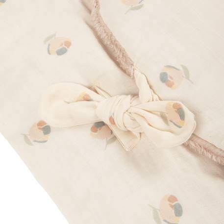 Couverture nomade hiver baby nest wabi-sabi Ecru, jaune, bleu+Ecru, nude+Naturel 3 - vertbaudet enfant 