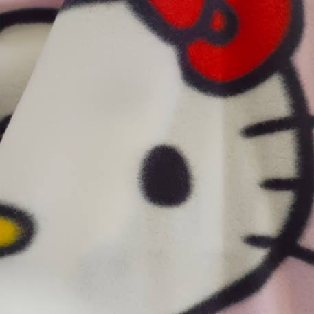 Plaid polaire imprimé, hello kitty reunion Rose 3 - vertbaudet enfant 