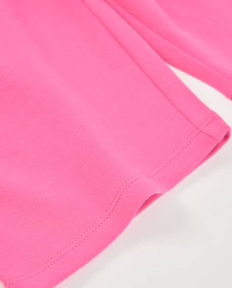 Pantalon fille en maille de style jupe-culotte Rose 4 - vertbaudet enfant 