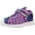 Sandales fille textile légères et respirantes Bleu+Violet 10 - vertbaudet enfant 