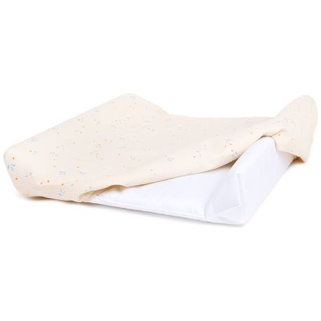 Matelas à langer imperméable et housse opera Jaune+Naturel+Orange 8 - vertbaudet enfant 