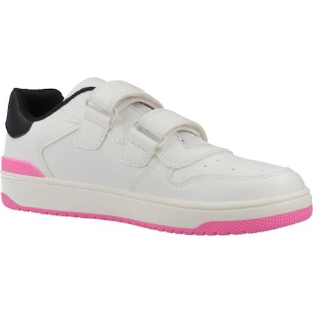 Baskets fille légères et résistantes pour tous les jours Blanc+Rose 2 5 - vertbaudet enfant 