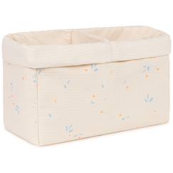 Chambre et rangement-Rangement-Panier de toilette à deux compartiments