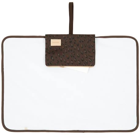 Tapis à langer imperméable hyde park Marron, noir 2 - vertbaudet enfant 