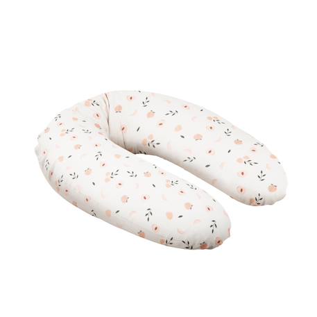 Coussin de grossesse et d'allaitement buddy Cloudy kaki+Pêche 7 - vertbaudet enfant 