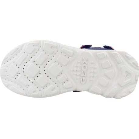 Sandales fille légères à semelle stable pour l'été Bleu+Rose+Violet 18 - vertbaudet enfant 