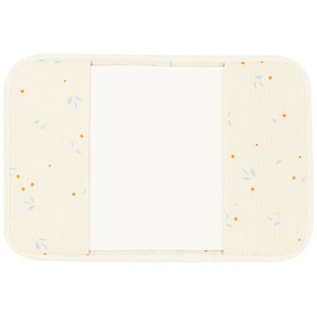 Protège-carnet de santé a5 poema opera orange cherries Ecru, bleu, orange 2 - vertbaudet enfant 