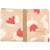 Tapis à langer imperméable hyde park red tulips Rouge 1 - vertbaudet enfant 