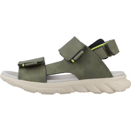 Sandales garçon confortables et durables Marron+Marron 2+Vert 14 - vertbaudet enfant 
