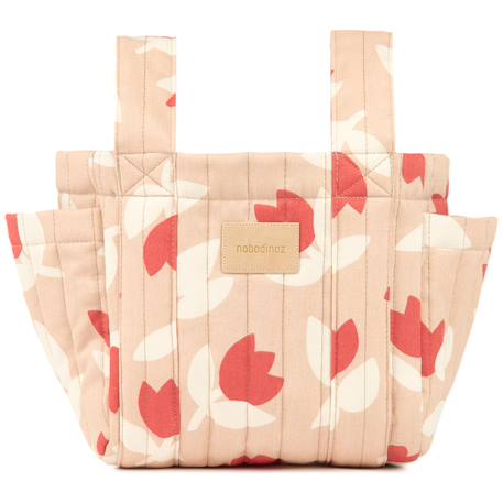 Sac à poussette hyde park red tulips Rouge 1 - vertbaudet enfant 
