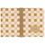 Tapis à langer imperméable hyde park Rose 1 - vertbaudet enfant 