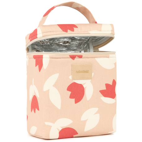 Sac isotherme pour biberon et déjeuner hyde park red tulips (4 l) Rouge 3 - vertbaudet enfant 