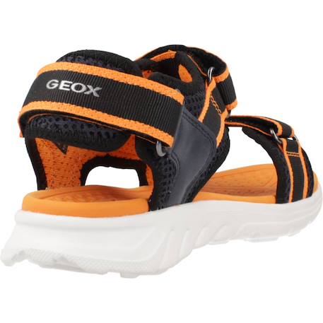 Sandales garçon légères résistantes pour l'été Bleu+Noir+Noir 2 9 - vertbaudet enfant 
