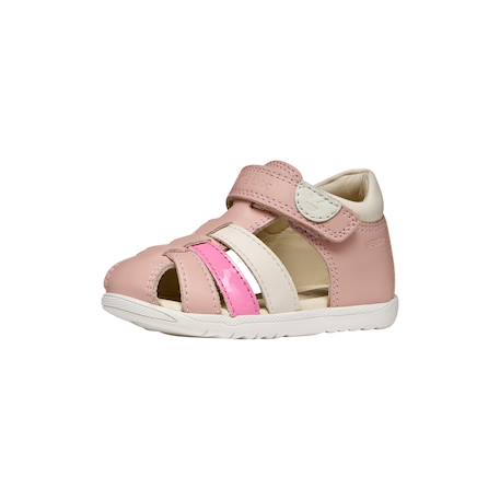 Sandales à scratch Rose clair   pink 2 - vertbaudet enfant 